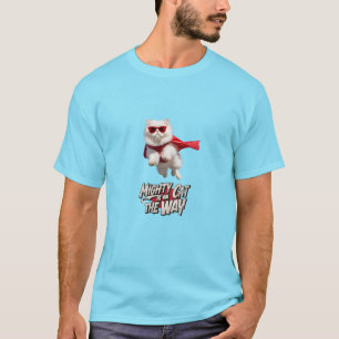Camiseta Superhéroe de gato persa