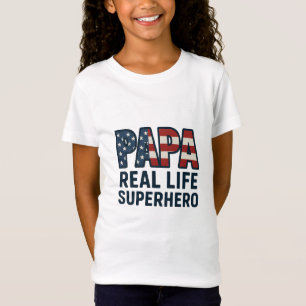 Camiseta Superhéroe de la vida real de PAPA
