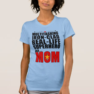 Camiseta Superhéroe de la vida real, mamá