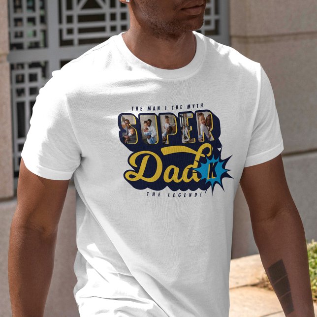 Camiseta Superhéroe de leyenda del mito del hombre de fotos (Subido por el creador)