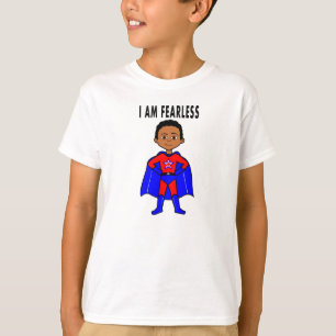 Camiseta Superhéroe de mangas largas SOY niños sin miedo de