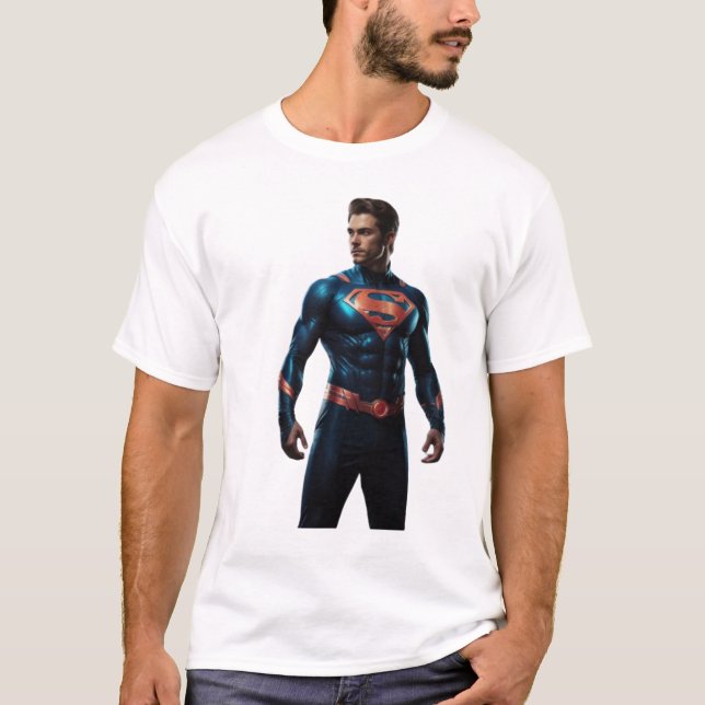 Camiseta Superhéroe de proyección astral (Anverso)