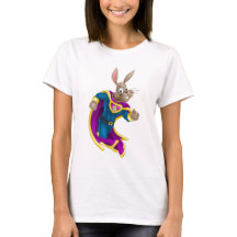 Superhéroe del conejito de pascua