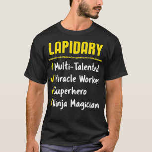 Camiseta Superhéroe del milagro lapidario Ninja Funny Jewe
