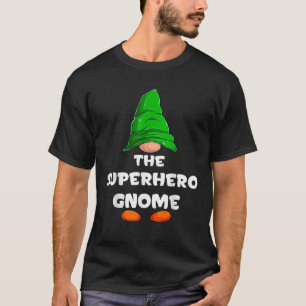 Camiseta Superhéroe Gnome Mateo Grupo Familiar Navidades Pa