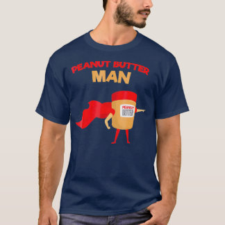 Camiseta Superhéroe gracioso de cacahuete