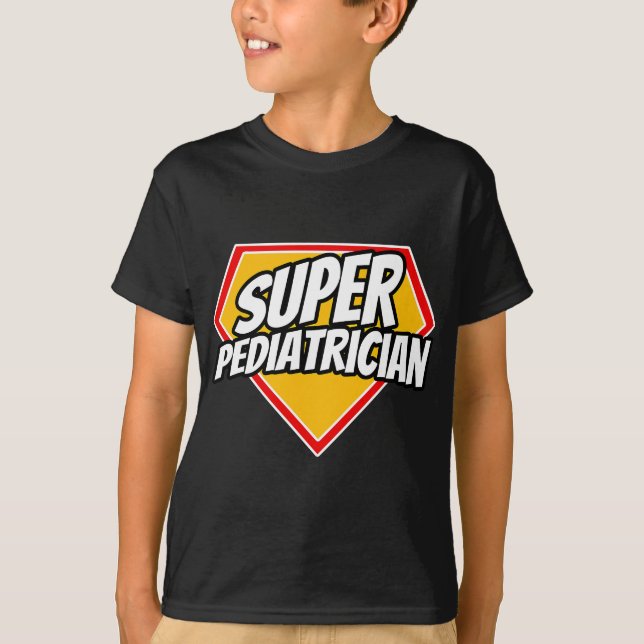Camiseta Superhéroe infantil divertido (Anverso)