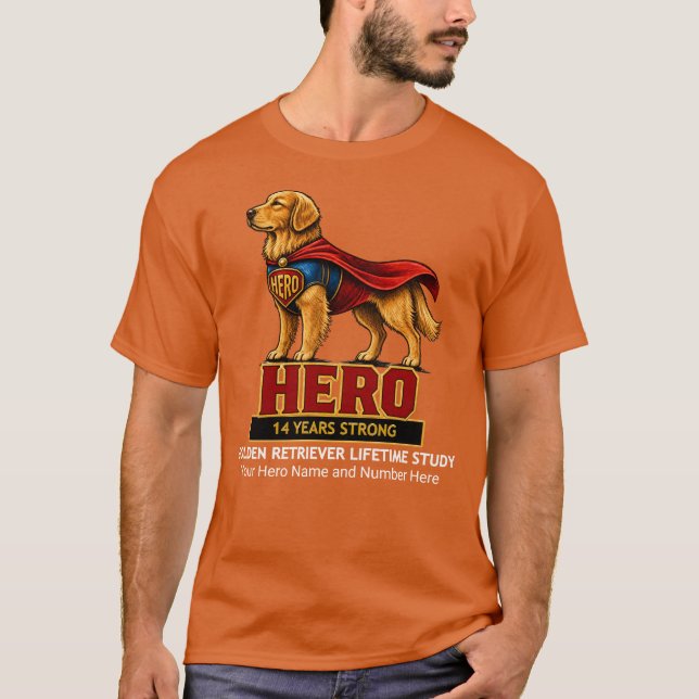 Camiseta SUPERHÉROE oscuro     (Anverso)