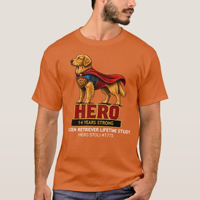 Camiseta SUPERHÉROE oscuro     (Anverso)