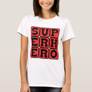 Camiseta Superhéroe, protagonista de cómic