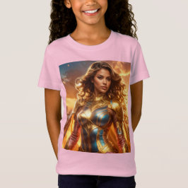CAMISETA SUPERHÉROE - SUPERHÉROE FEMENINA