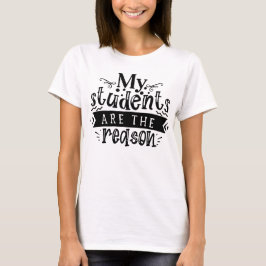 Camiseta Superhéroes docentes estudiantes son la razón por 