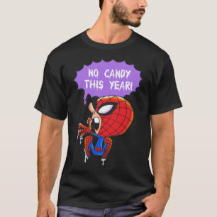 Camiseta Superheroína atrapada en la pared sin caramelos e