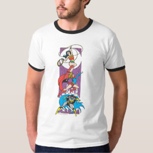 Camiseta Superheroínas En Acción