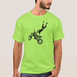 Camiseta Superhombre de la bici de la suciedad