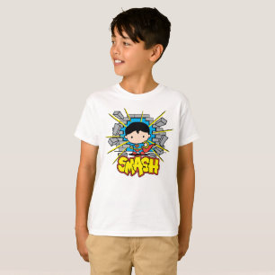 Camiseta Superhombre de la Cónica destrozando la pared de l