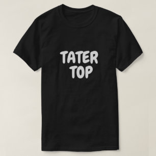 CAMISETA SUPERIOR CORTO: SUPERIOR DEL TATER