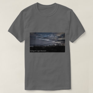 Camiseta superior de la camiseta de la península