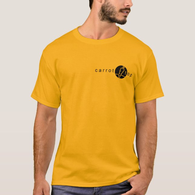 camiseta superior de la zanahoria (Anverso)