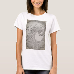 Camiseta superior de marihuana de mariscos de Bell