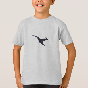 Camiseta superior del raglán de los muchachos de