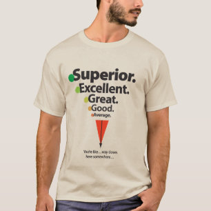 Camiseta Superior, Excelente, Grandes Puntos