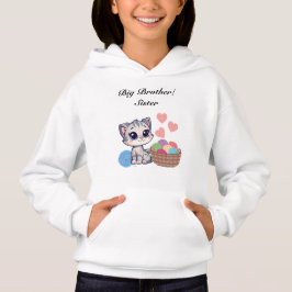 Camiseta Superior Hermano Hermana Grande Gatito & 