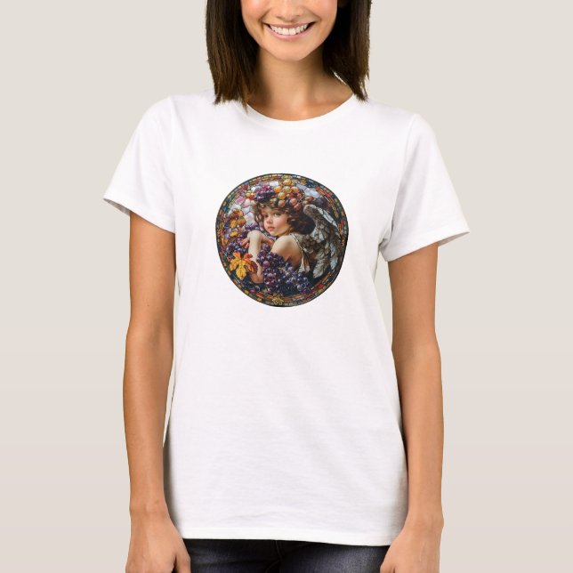 Camiseta superior para mujer Ángel (Anverso)