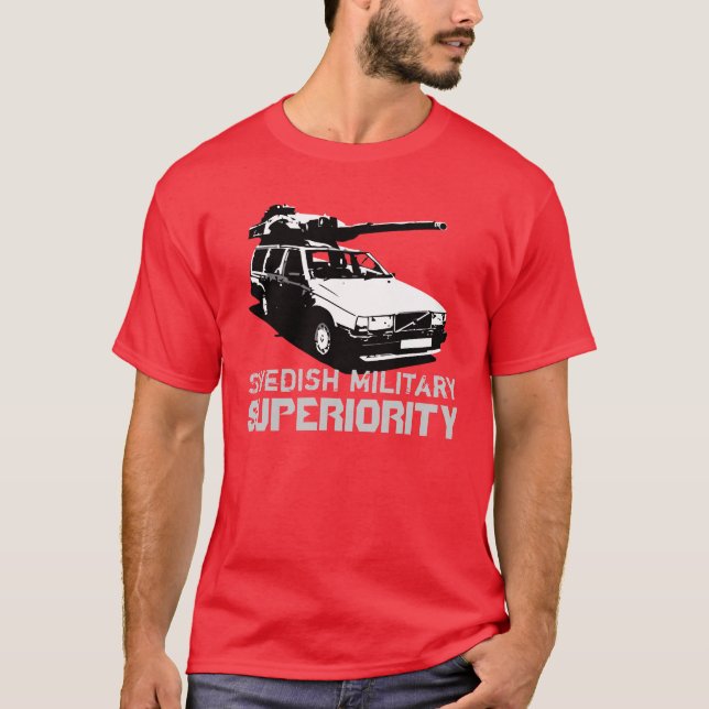 Camiseta Superiourity militar sueco (Anverso)