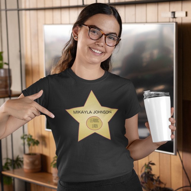 Camiseta Superlativo de la estrella de oro de Hollywood (Subido por el creador)