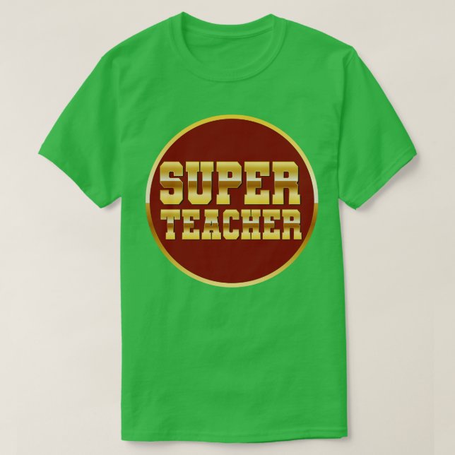 Camiseta Supermaestro (Diseño del anverso)