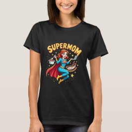 Camiseta Supermamá - El héroe diario más grande