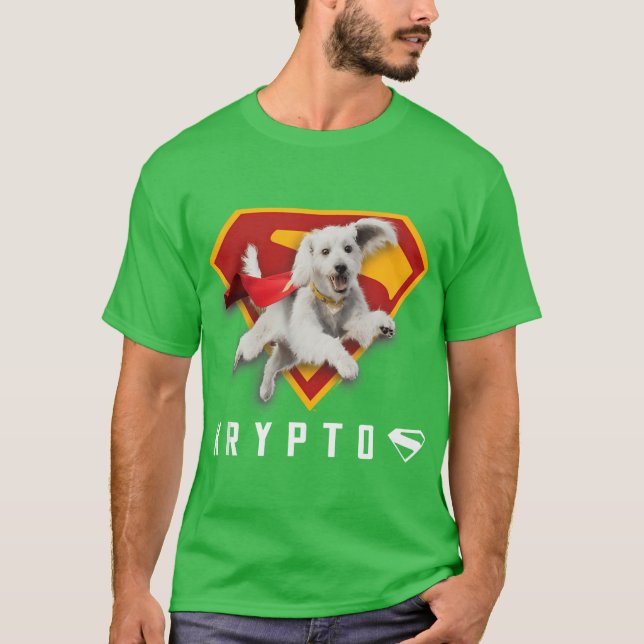 Camiseta Superman 2025 Movie Krypto Shield friends (Anverso)