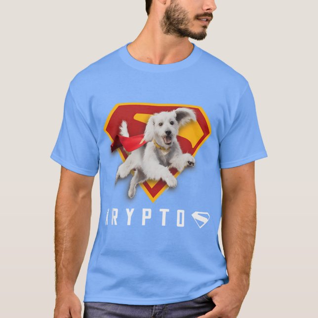 Camiseta Superman 2025 Movie Krypto Shield friends girl (Anverso)