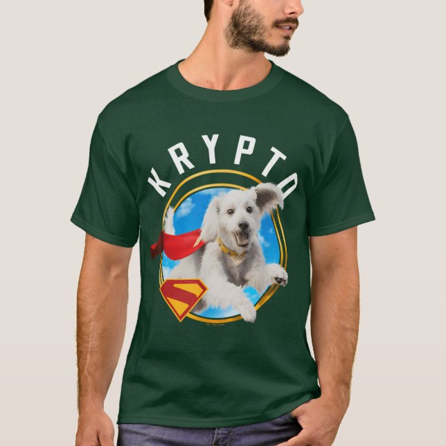 Camiseta Superman 2025 Movie Krypto Sky family (Anverso)