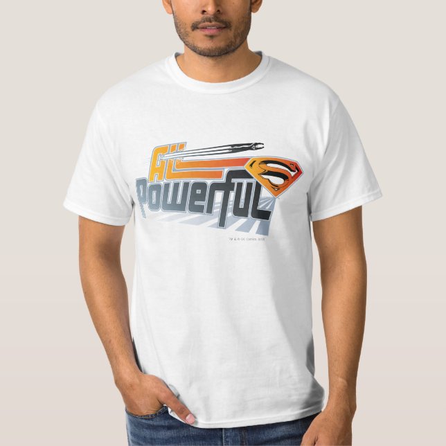 Camiseta Superman All Power (Anverso)