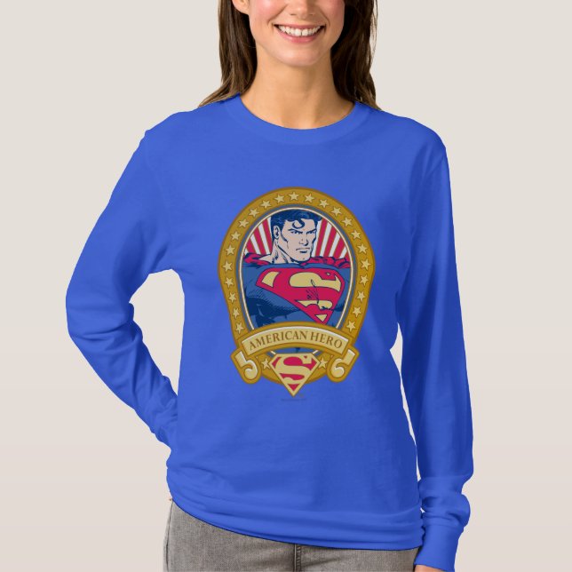 Camiseta Superman American Hero (Anverso)
