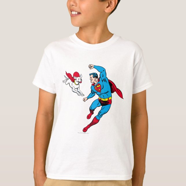 Camiseta Superman and Krypto 2 (Anverso)