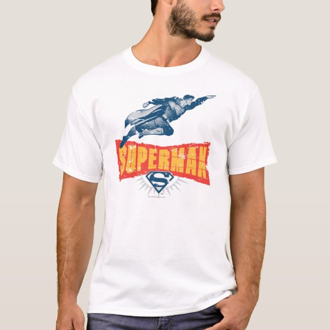 Camiseta Superman angustiado (Anverso)