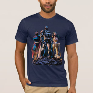 Camiseta Superman, Batman y la Trinidad de las mujeres mara