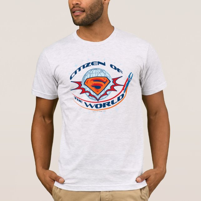 Camiseta Superman Citizen of the World (Anverso)