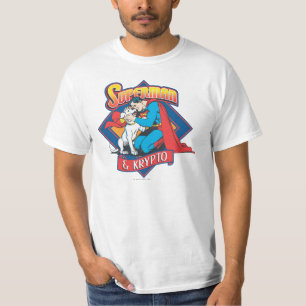 Camiseta Superman con Krypto