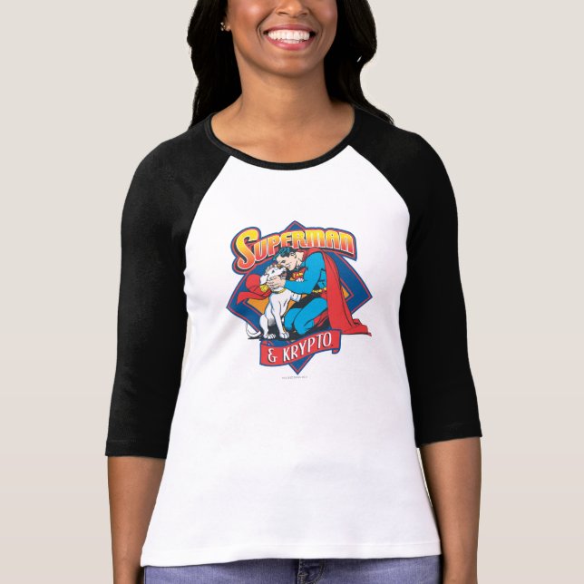 Camiseta Superman con Krypto (Anverso)