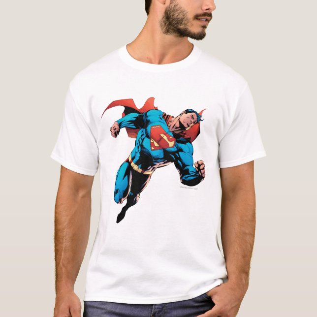 Camiseta Superman con traje (Anverso)