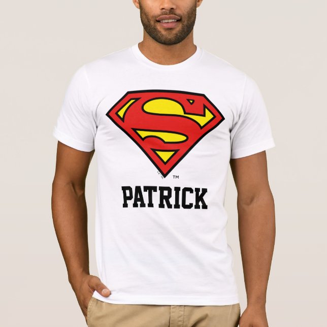 Camiseta Superman | Custom Name (Anverso)