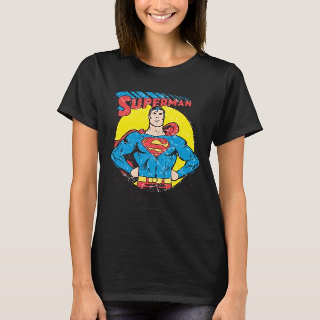 Camiseta Superman El hombre del acero (Anverso)