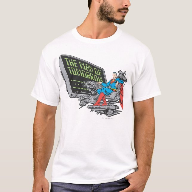 Camiseta Superman - El Hombre Del Mañana (Anverso)