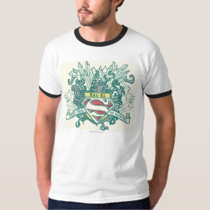 Camiseta Supermán estilizado  Logo de Kal-El