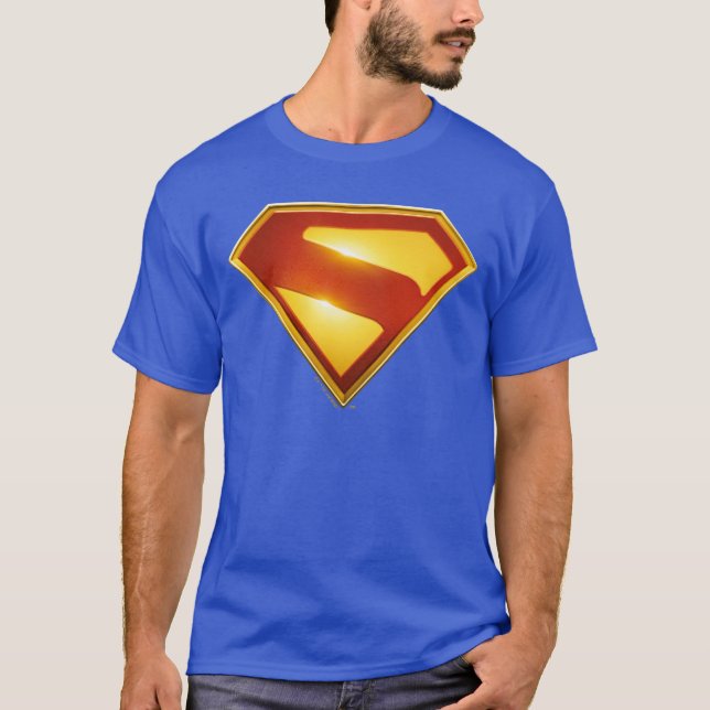 Camiseta Superman Golden S Shield Brilliance (Anverso)