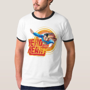 Camiseta Superman Hero con corazón